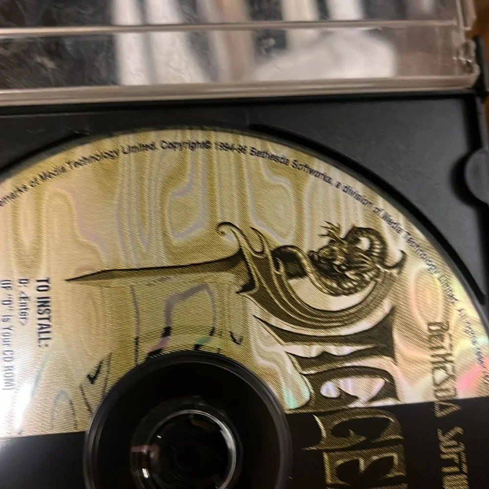 Elder Scrolls: Chapter 2 Daggerfall Vintage PC DOS and Windows 1996